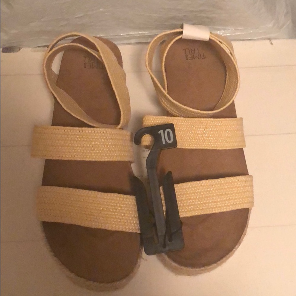 Nude Platform Sandals Brand New with Tags